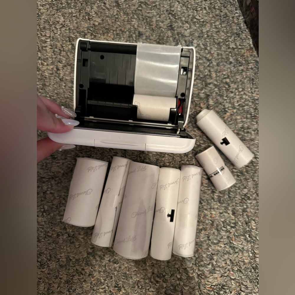 Thermal Inkless Sticker Printer